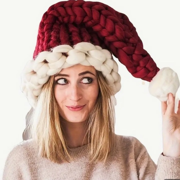 Boho Santa Hat - Picture 3 of 3